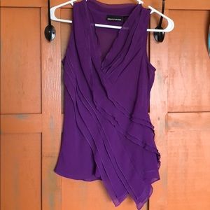 Purple DKNY top